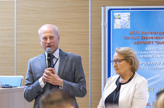 Od lewej: prof. J. Sęp, prof. R.E. Śliwa,