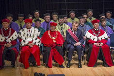 [FOTO] Ks. prof. Michał Heller doktorem honoris causa Politechniki Rzeszowskiej