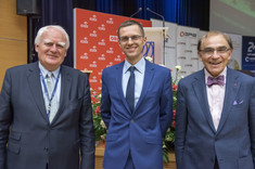 Od lewej: prof. PRz Mariusz Ruszel,