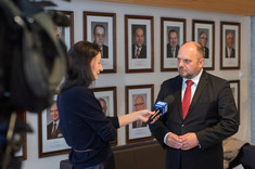 Od lewej: B. Bartman, M. Marczewski, 